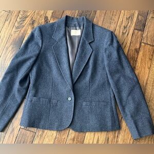 Pendleton Vintage Wool Blazer Gray Women’s Size: Medium Excellent condition!